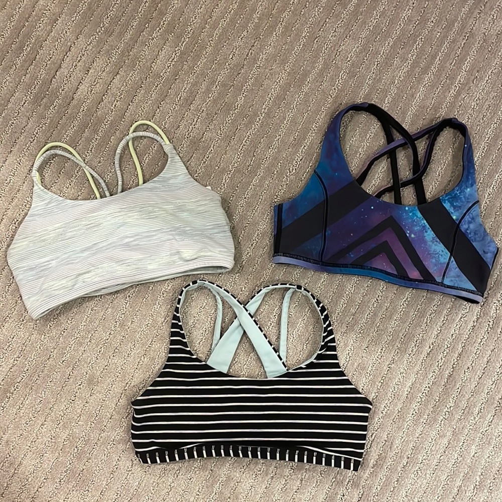 Ivivva size 12 sport bras